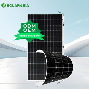Panel Solar Flexible Monocristalino de China, 400w 430w 520w 550w 600w, Paneles Flexibles Ultrafinos de Silicio sin Marco, Resistentes al Agua - Product Image 1