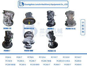 Pièces d'excavateur neuves d'origine, pompe principale PC40MR-1, pompe hydraulique PC40MR-1 PC40MR-2 pour Komatsu, pompe hydraulique - Product Image 5