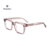Monture optique en acétate noir uni avec branches effet écaille, lunettes pour hommes et femmes, idéales pour le bureau et le quotidien
