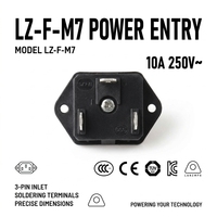Prise de courant de haute qualité LZ-F-M7 250V 10A Prise murale Certifiée CCC/CE/TUV/KC