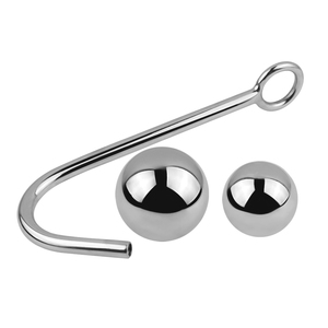 Crochet anal en acier inoxydable poli brillant, apparence luxueuse, jouet anal en métal pour adultes, jeux de <span class=keywords><strong>couple</strong></span> BDSM - Product Image 3