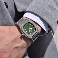 Montre automatique PAGANI DESIGN PD-YS033, mouvement Peacock SL1621, boîtier carré en acier inoxydable, montre mécanique pour affaires et loisirs