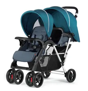 M-738 оптовая продажа; Лидер продаж; Детские коляски близнецов для детей с двумя катушками для двойни детская коляска/коляска