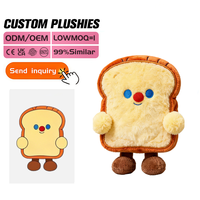 Fabricant de Peluches Personnalisées Garantie Qualité Pain Donut Créez Votre Propre Peluche Douce pour la Peau Idéale pour les Fêtes Jouets en Peluche Personnalisés