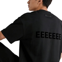 Ensembles décontractés d'été à manches courtes en coton tricoté imprimé de haute qualité, coupe oversize, pour hommes et femmes, vente en gros
