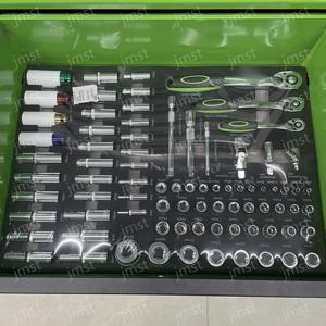 Bộ dụng cụ sửa chữa ô tô 257 món Cr-V, gồm cờ lê ratchet, kìm, cờ lê lực, tua vít kết hợp - Product Image 5