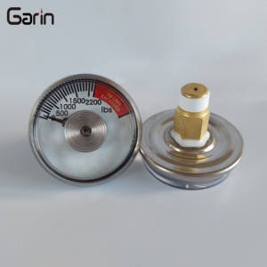 Fábrica feita pequena tamanho <span class=keywords><strong>25</strong></span> <span class=keywords><strong>MPA</strong></span> Dial 40 MM 1.5 "oxigênio cilindro válvula manômetro - Product Image 4