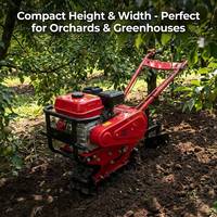 Mini-tracteur tout-terrain multi-usages pour le labourage des pentes