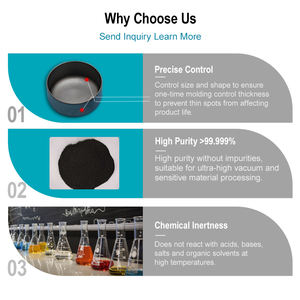 Ультрачистый пиролитический графитовый тигель высокой твердости для печи испарения полупроводниковых пластин - Product Image 3