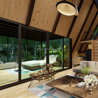 Petit cabine triangulaire en bois/maison minuscule/dosette de camping