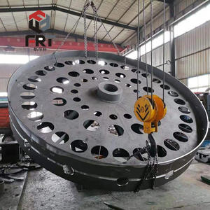 Production de pièces structurelles soudées de grande taille par fraisage CNC sur portique de 13 mètres à Luoyang - Product Image 1