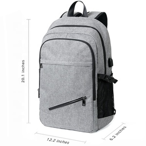 Funcional, puerto <span class=keywords><strong>de</strong></span> carga USB externo portátil paquete repelente al agua <span class=keywords><strong>de</strong></span> la Universidad computadora mochilas - Product Image 4