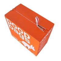 Boîte d'expédition en carton colorée avec logo personnalisé avec bande à fermeture éclair Bande de déchirure adhésive pour le commerce Boîte d'expédition postale ouverte auto-scellante