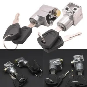 2 cái Xe đạp điện chống trộm nhôm đánh lửa khóa an toàn Pin thiết lập cho e-bike Scooter Phụ tùng Điện khóa xi lanh - Product Image 2