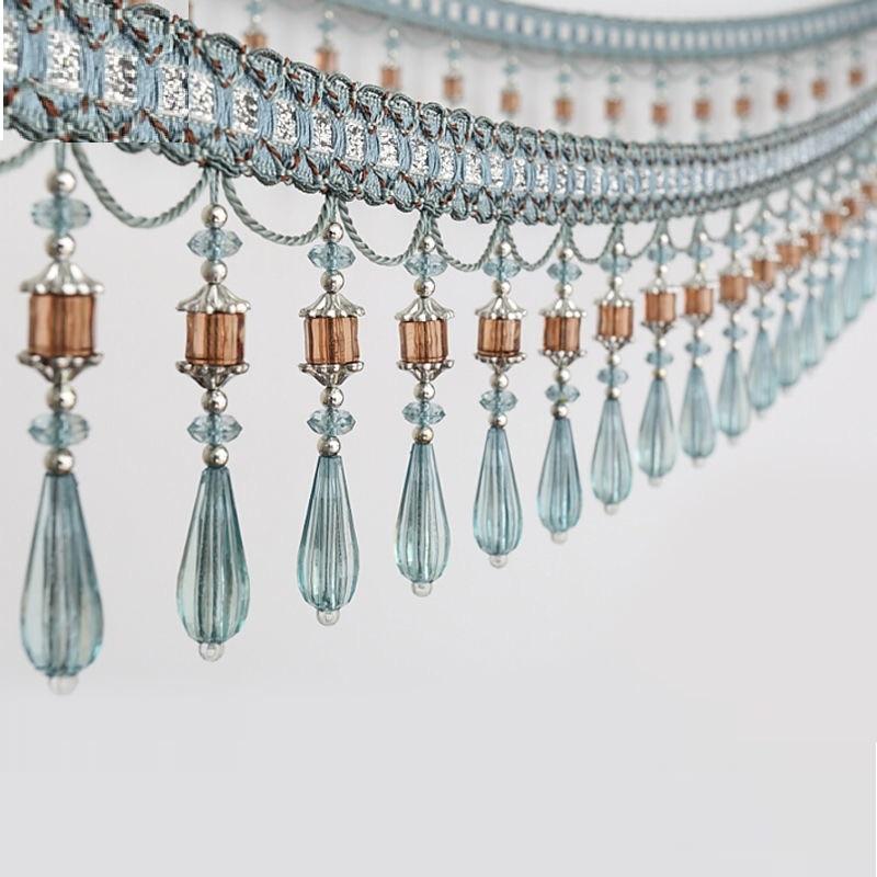 Tenda Di Seta Pioggia 1m*2m, Decorazione Festa Con Frangia Per Sfondo - Foto 10