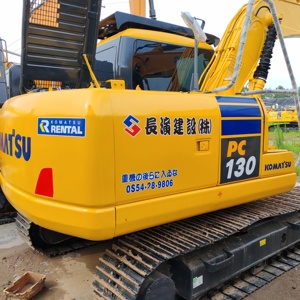 Excavadora hidráulica Komatsu PC130-8 de segunda mano de origen japonés, excavadora Komatsu de 13 toneladas PC130-7, PC130-8 en stock disponible. - Product Image 1