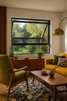 Persianas Internas de Panal de Abeja con Control Solar Automático, de Aleación de Aluminio, Impermeables, Resistentes al Viento, de Lujo, Residenciales, Inteligentes, para Exteriores