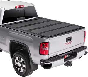 Tapa Rígida de Plataforma Cuádruple de Aluminio a Medida, Resistente, con Cierre Impermeable para Camionetas GMC Sierra, Chevy <span class=keywords><strong>Silverado</strong></span>, Dodge - Product Image 1