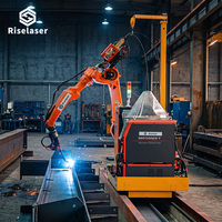 Robot de soudage intelligent à 6 axes Riselaser avec suivi automatique des coutures pour les pièces de construction en acier léger et lourd