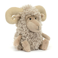 Peluches Jellyy Catt, animaux en peluche moutons pour adultes, moutons Ramsley mignons, jouets doux, poupées en peluche de haute qualité pour cadeau d'anniversaire