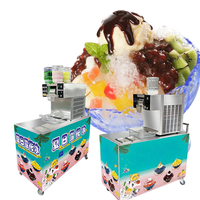 Machine à glace en flocons pour achat en gros, sans électricité, pour la fabrication de glace en flocons et de crème glacée en flocons