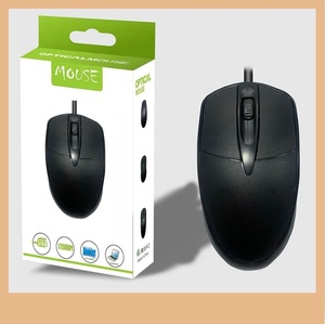 Ratón con Cable USB TBFIT, Ratón Óptico para Juegos <span class=keywords><strong>de</strong></span> Oficina, Computadora Portátil, Negocios, Ratón Óptico con Cable para Computadora <span class=keywords><strong>de</strong></span> Escritorio y Portátil - Product Image 6