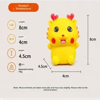 Jouet anti-stress en forme de dragon mignon à construire, fait main, à presser – Bestseller transfrontalier pour la décompression