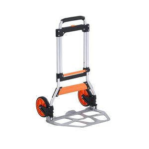 Chariot à main pliable en aluminium, chariot à sacs robuste en aluminium avec roues, chariot à bagages pliable - Product Image 2