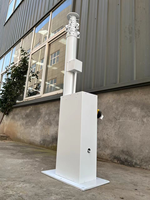 Mât d'antenne télescopique en alliage aluminium-magnésium