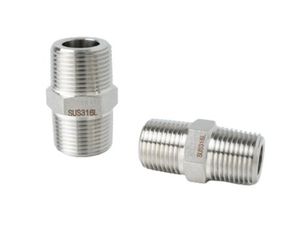 Áp lực cao đánh bóng thép không gỉ giả mạo 3/4 "Nam NPT ren <span class=keywords><strong>Hex</strong></span> núm vú 1/2" giảm chống ăn mòn ống phù hợp - Product Image 1