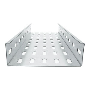Gouttière de câbles extérieure robuste en aluminium perforé, profilés en acier galvanisé, OEM - Product Image 4