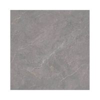 800x800 Carreaux de porcelaine en marbre gris foncé antidérapants pour le hall de l'hôtel moderne Revêtement de sol commercial pour la fonction de brique réfractaire