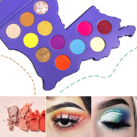 Palette d'ombres à paupières personnalisée, emballage, créez vos propres palettes d'ombres à paupières vides, vente en gros