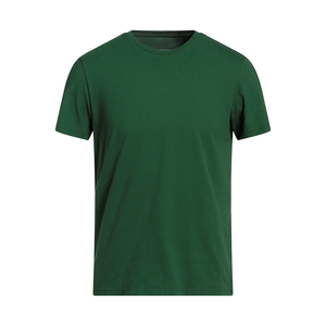 <b>Men's</b> Regular <b>Fit</b> Solid Color O-Neck Short Sleeve Cotton T-<b>Shirt</b> Casual Jersey Knitted Plain Dyed Design - Product Image 5