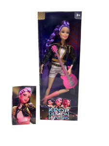 K-Pop Demon Hunters 11.5-Inch 12-Joint Full-Body Hình Hàn Quốc Âm Nhạc Thần Tượng Sưu Tập Mô Hình, Ánh Sáng Và Âm Nhạc Phiên Bản Với Thẻ - Product Image 5