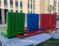 Château gonflable modulaire multifonctionnel commercial pour lancer la balle et le cerceau