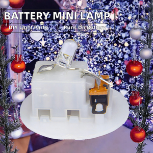 Battery Operated Mini Plastic Lamp Base Holder DIY Small Bulb <strong>Indoor</strong> Use IP33 Rated LED <strong>Lantern</strong> Candle <strong>Lights</strong> - Product Image 3