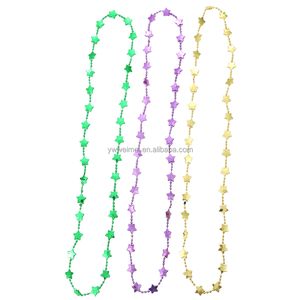 Di alta qualità durevole utilizzando collane a stella impermeabili per feste Multi-colore collana a stella a cinque punte - Product Image 2