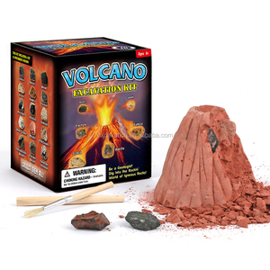 Roca del volcán excavación cavar Kit para los niños de la tierra geología ciencia niños niñas excavar 6 Real rocas - Product Image 3