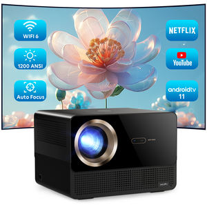 Projecteur sans fil 1200 Lumens Full HD 4K 1080p Android 11 avec haut-parleurs intégrés pour la maison/le bureau - Product Image 2