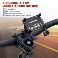 Support de téléphone portable universel, flexible, étanche, résistant aux chocs, rotatif à 360°, en alliage d'aluminium, stabilité renforcée, pour téléphones de 4 à 7,2 pouces