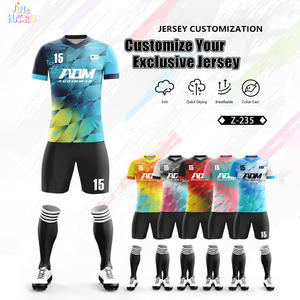 Camisetas de Fútbol <span class=keywords><strong>Personalizadas</strong></span> de Senegal, Camisetas de Fútbol de Costa de Marfil para Adultos, Fibra de Poliéster, Impresión por Transferencia de Calor, Transpirables, Servicio OEM - Product Image 2