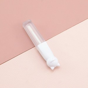<span class=keywords><strong>Tube</strong></span> de brillant à lèvres givré mignon chaton de 3 ml 3 g, contenant de brillant à lèvres animal de dessin animé - Product Image 3