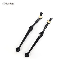 OEM de alta calidad mango de madera café en polvo tazón limpieza cepillo de paja cepillo limpiador para cepillos de paja para limpiar pajitas - Product Image 4