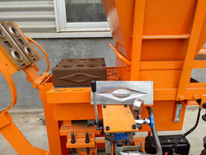 HBY2-15 Lehm-Boden-Interlockziegelherstellungsmaschine presse ökologische Ziegel Erdziegelmaschinen heißer verkauf typ - Product Image 3