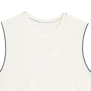 Camisetas Deportivas para Hombre, de Alta Calidad, Tejido de Spandex/Algodón, Tallas Grandes, Transpirables, Ecológicas, para Gimnasio, Entrenamiento y Fitness - Product Image 2
