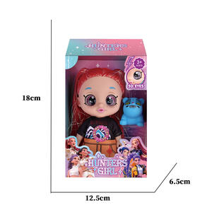 Poupée de dessin animé en vinyle PVC K-<span class=keywords><strong>pop</strong></span> Witcher Girls 5D Eye Strap Theme Music, jouet de 18 cm (7 pouces) - Product Image 4