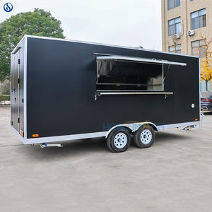 Remorque alimentaire de luxe, personnalisée, mobile, pour hot-dogs, camion de restauration rapide, remorques de concession, chariot alimentaire entièrement équipé - Product Image 1