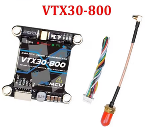 VTX30-800 5.8G 40CH PitMode 25mW-800mW VTX réglable 2-6S 30X30mm pour drone de course FPV RC Freestyle - Product Image 4
