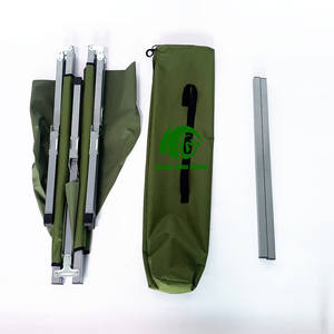 KANGO Direct Hochleistungs-Klapp lager bett aus Aluminium-600D PVC Oxford Fabric Institutional Grade Tragbares Kinder bett mit einer Kapazität von 400lbs - Product Image 4